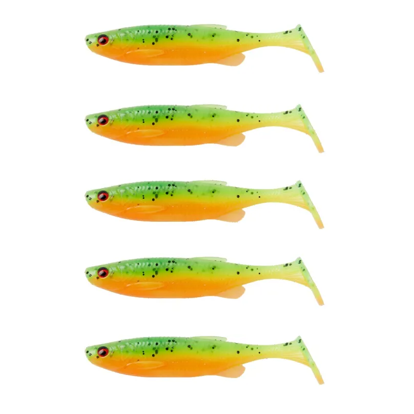 Savage Gear Gumová nástraha Fat Minnow T-tail 13cm 20g Firecracker 5ks