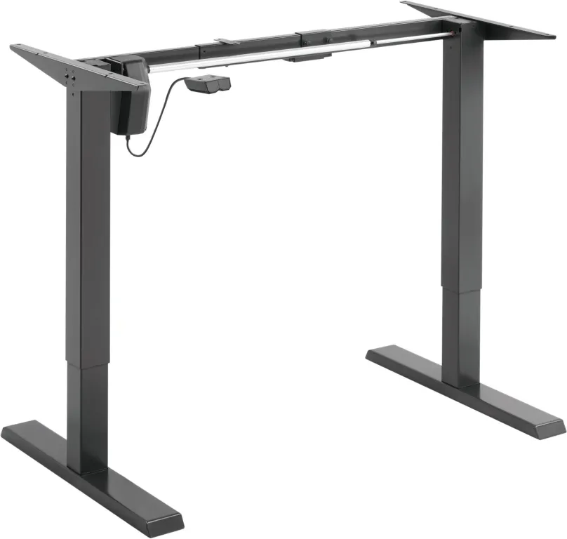 Výškovo nastaviteľný stôl AlzaErgo Table ET2.1 čierny