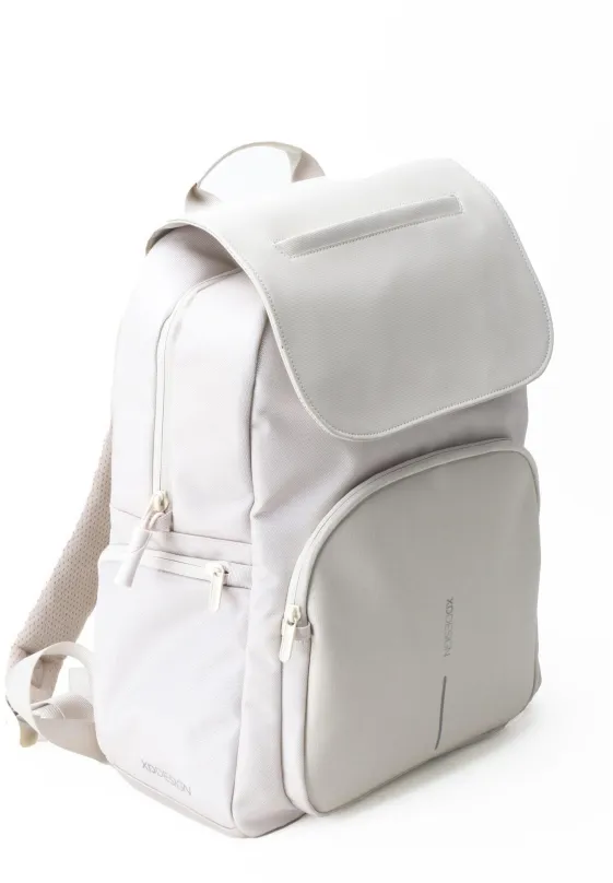 Batoh na notebook XD Design Soft Daypack 16", svetlo šedý