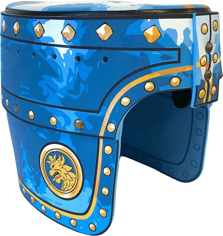 Doplnok ku kostýmu Liontouch Rytierska helma, modrá