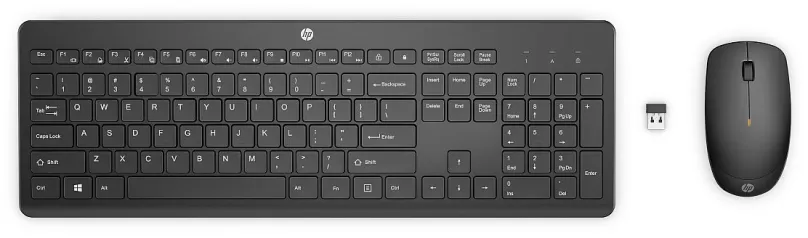 Set klávesnice a myši HP 230 Wireless Keyboard & Mouse - SK/SK