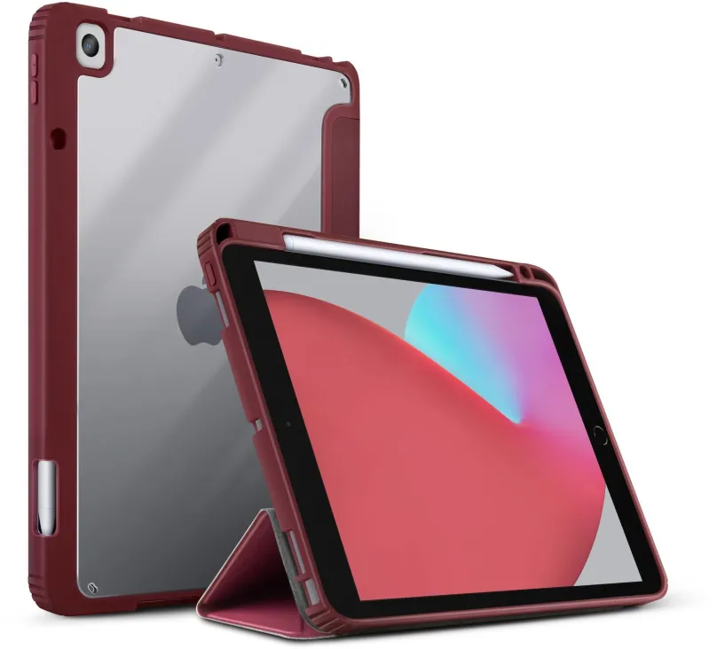 Púzdro na tablet UNIQ Moven púzdro pre iPad 10.2" (2021/2020/2019), burgundy (maroon)
