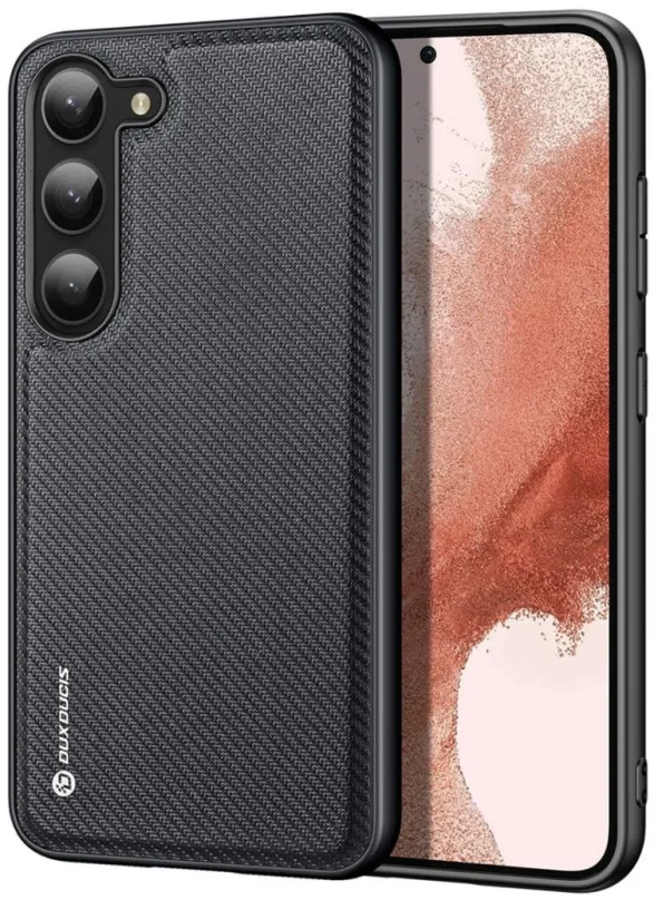 Kryt na mobil Fino kryt na Samsung Galaxy S23 Plus, čierny