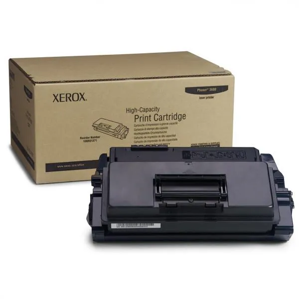 Xerox originálny toner 106R01371, black, 14000str., Xerox Phaser 3600, O