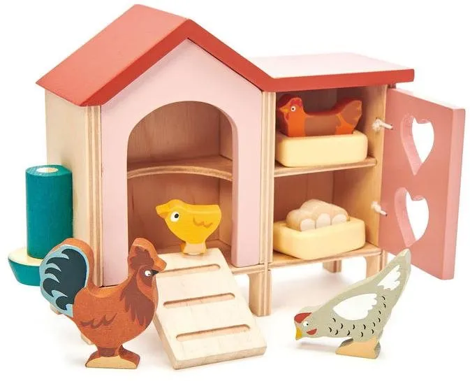 Nábytok pre bábiky Tender Leaf Chicken Coop
