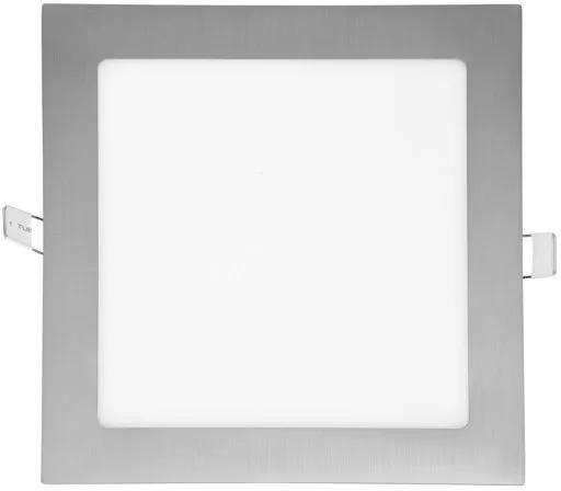 LED svetlo EMOS LED podhľadové svietidlo NEXXO strieborné, 17,5 x 17,5 cm, 12,5 W, teplá/neutrálna biela