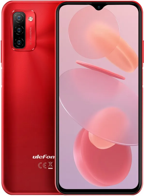 Mobilný telefón UleFone Note 12P červená