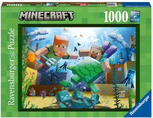 Puzzle Ravensburger puzzle 171873 Minecraft 1000 dielikov