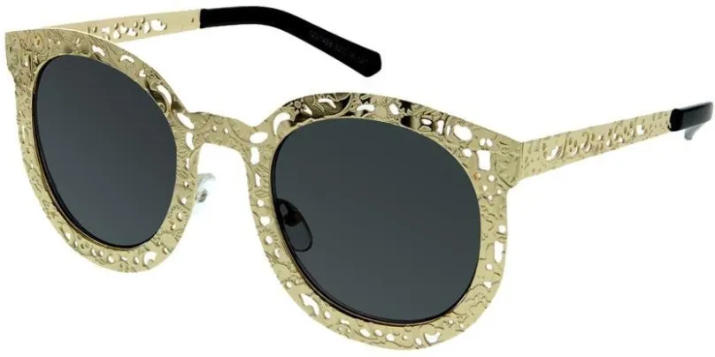 Slnečné okuliare OEM Slnečné okuliare oválne Vintage zlaté