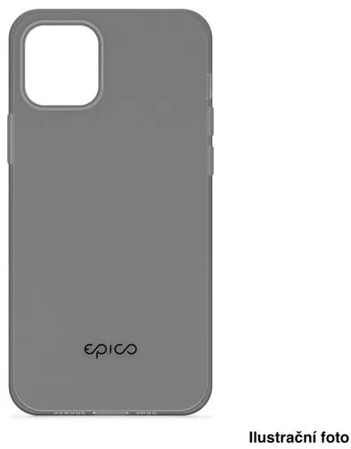 Kryt na mobil Epic Silicone Case iPhone X / XS - čierne transparentné