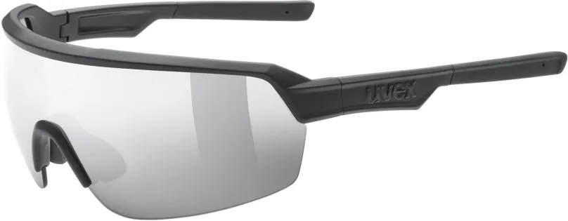 Cyklistické okuliare Uvex športové okuliare 227 black mat/mir.silver
