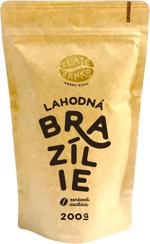 Káva Zlaté Zrnko Brazília, 200g