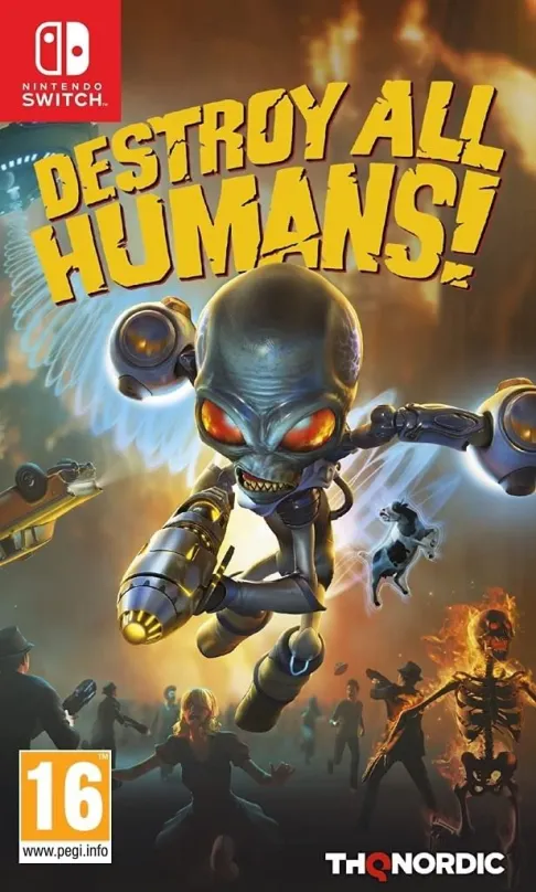 Hra na konzole Destroy All Humans! - Nintendo Switch