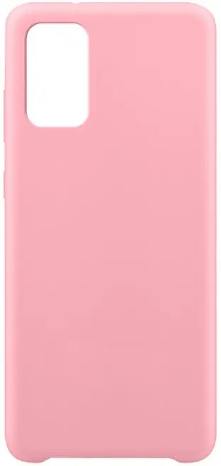 Kryt na mobil Hishell Premium Liquid Silicone pre Samsung Galaxy S20 + ružový
