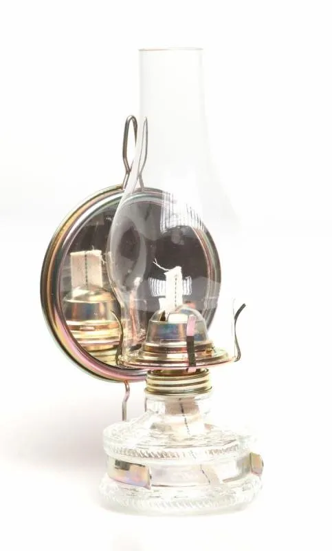 Svietidlo Petrolejová lampa Eagle B zrkadlová 32 cm