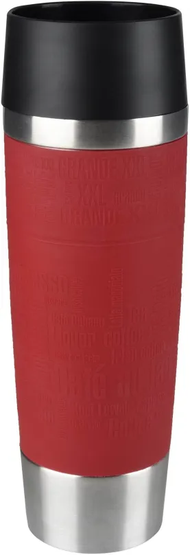 Termohrnček Tefal Cestovný hrnček 0.5l TRAVEL MUG GRANDE tm. červený / nerez