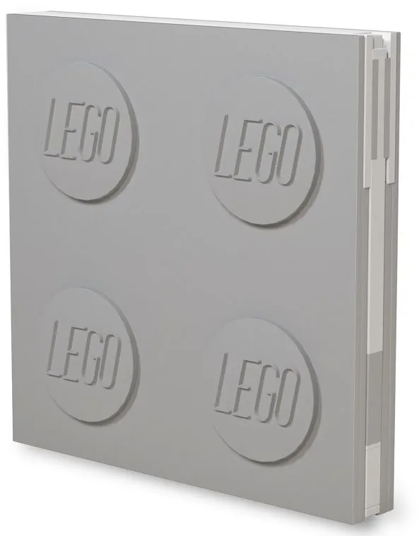 Zápisník LEGO zápisník - sivý