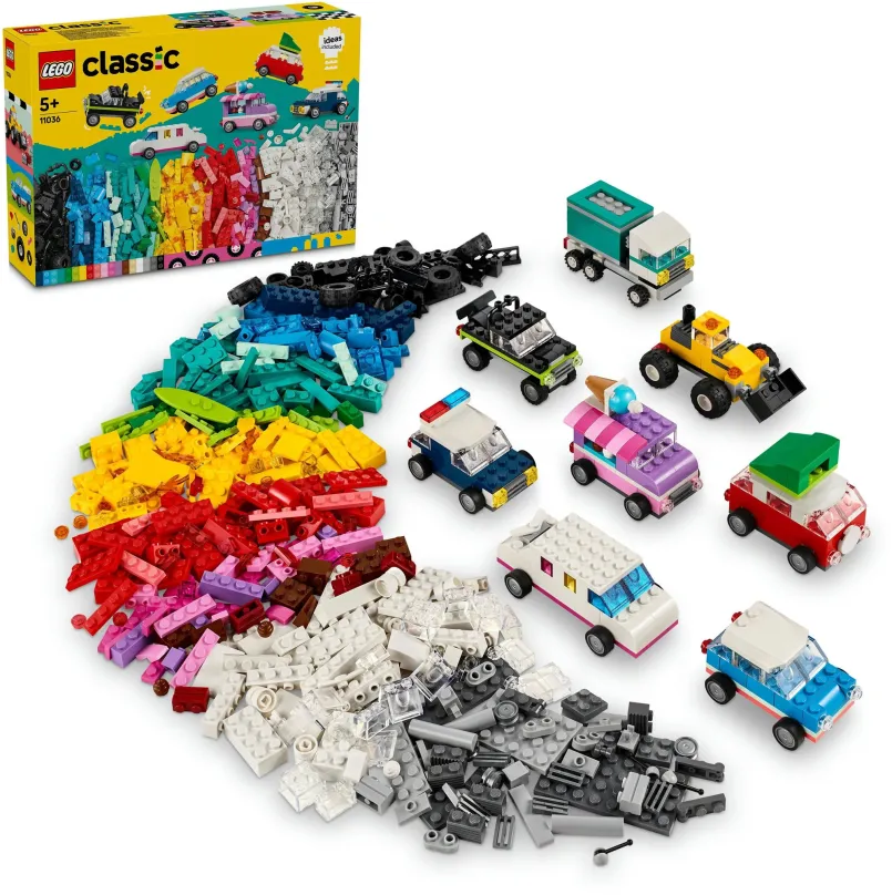 LEGO stavebnica LEGO® Classic 11036 Tvorivé vozidlá