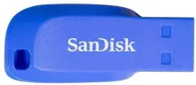 Flash disk SanDisk Cruzer Blade 32 GB elektricky modrá, 32 GB - USB 2.0, konektor USB-A, r