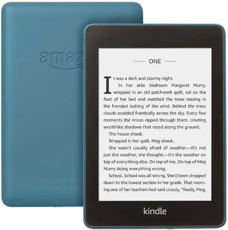 Elektronická čítačka kníh Amazon Kindle Paperwhite 4 2018 (8GB) modrý