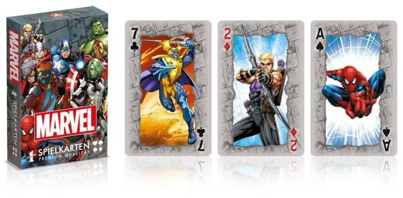 Kartová hra Marvel - Number One - hracie karty