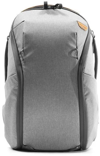Fotobatoh Peak Design Everyday Backpack 15L Zip v2 - Ash, odolnosť voči dažďu, púzdro na
