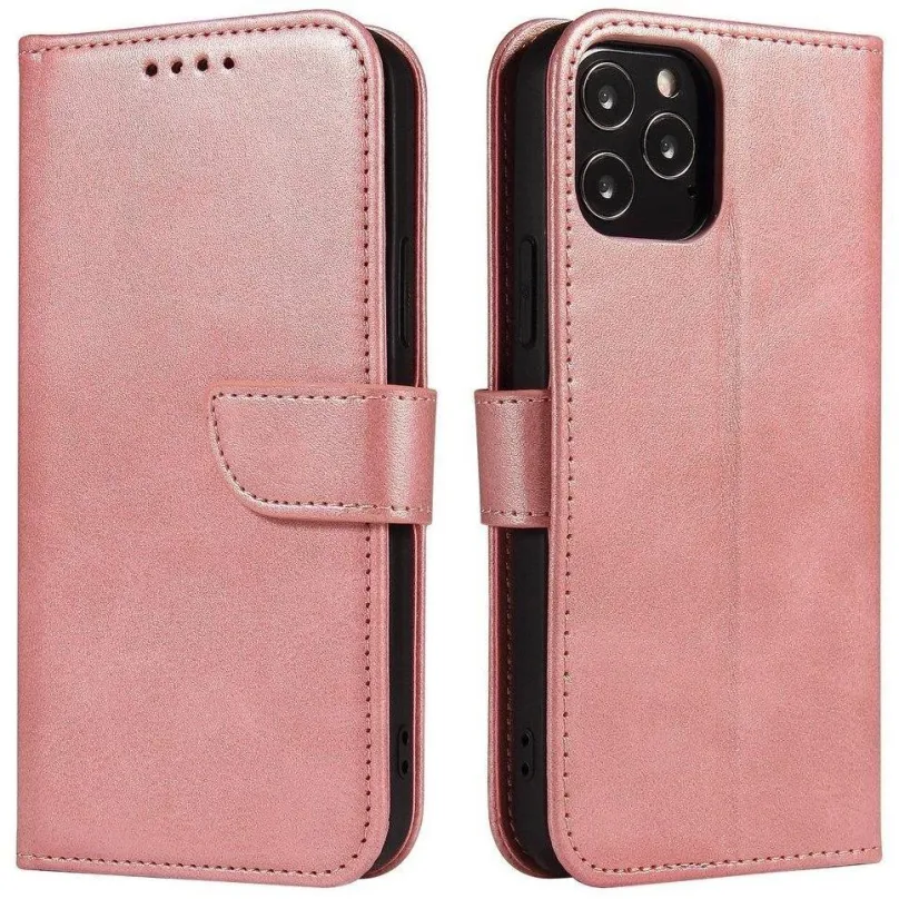 Púzdro na mobil Magnet knižkové kožené púzdro na Samsung Galaxy A72 4G, ružové