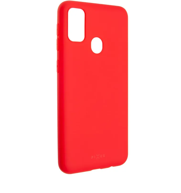 Kryt na mobil FIXED Story pre Samsung Galaxy M21 červený