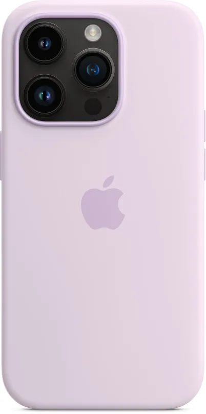 Kryt na mobil Apple iPhone 14 Pre Silikónový kryt s MagSafe orgovánovo modrý