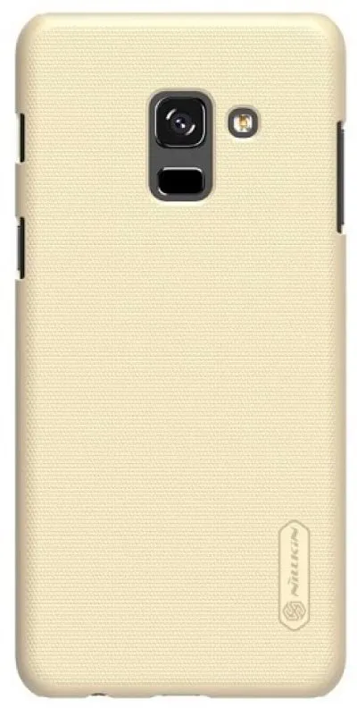 Púzdro na mobil Nillkin Samsung A8 Plus 2018 pevné zlaté 26293