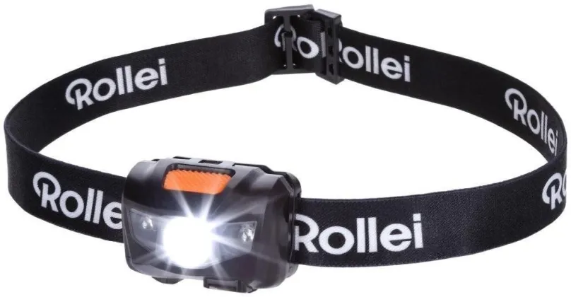 Čelovka Rollei LED čelovka, so svetelným výkonom 110 lm, maximálna doba svietenia 12 h, na