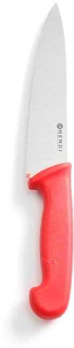 Kuchynský nôž HENDI, nôž kuchársky, červený, 240 mm