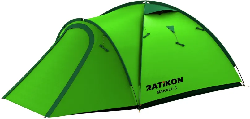 Stan Ratikon Makalu 3, outdoorový, tvar: iglu s predsienkou, pre 3 osoby, laminátová kon