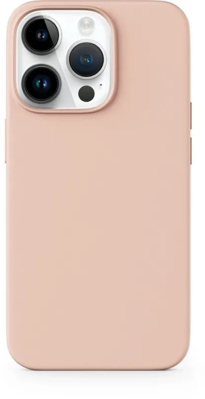 Kryt na mobil Epico silikónový kryt pre iPhone 14 Pro Max s podporou uchytenia MagSafe - ružový