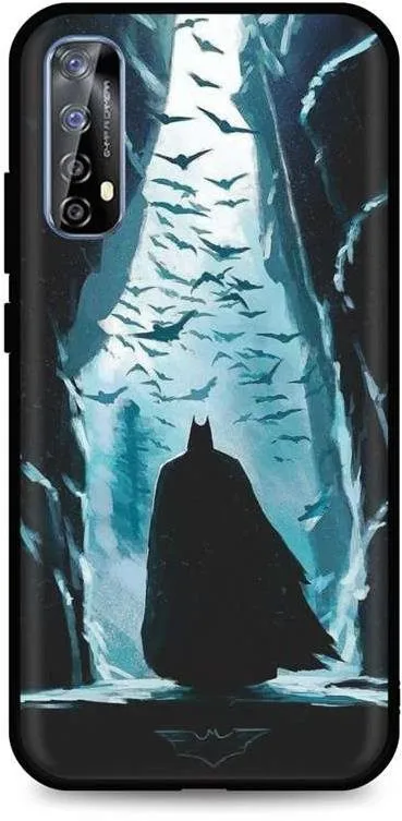 Kryt na mobil TopQ Realme 7 silikón Dark Batman 61994