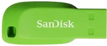 Flash disk SanDisk Cruzer Blade 16 GB elektricky zelená, 16 GB - USB 2.0, konektor USB-A,