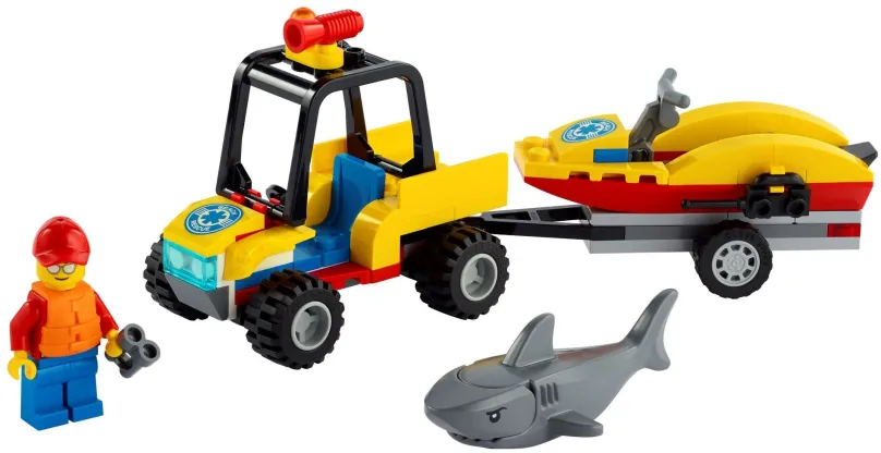 LEGO stavebnice LEGO City 60286 Záchranná plážová štvorkolka