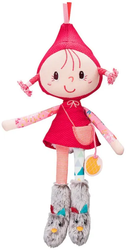 Bábika Lilliputiens - Mini bábika Červená Karkulka