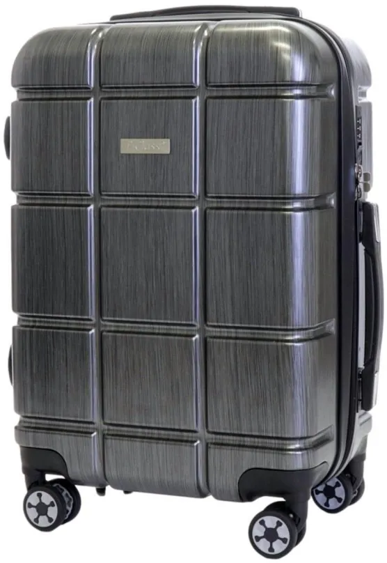 Cestovný kufor T-class 2222, veľ. M, TSA zámok, (sivá), 55 x 36 x 21cm