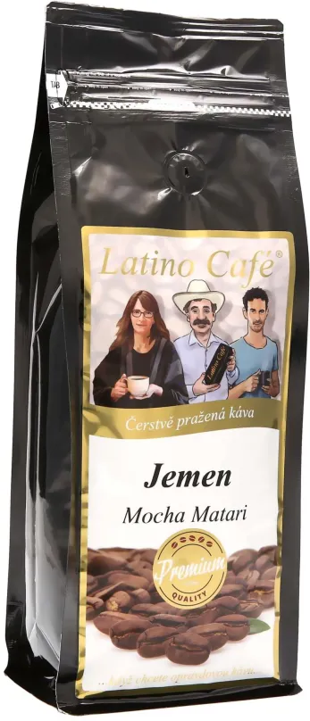 Káva Latino Café Káva Jemen, zrnková 500g