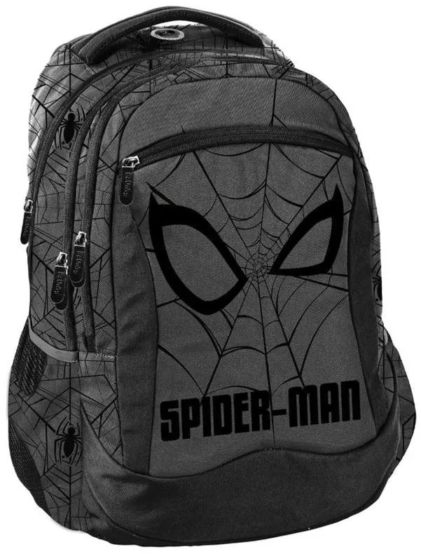 Školský batoh PASO Spiderman, Šedý