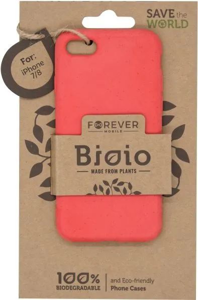 Kryt na mobil Forever Bioio pre iPhone 7/8 / SE (2020) červený