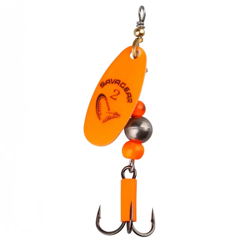 Savage Gear Trblietka Caviar Spinner Veľkosť 2 6g Flou Orange