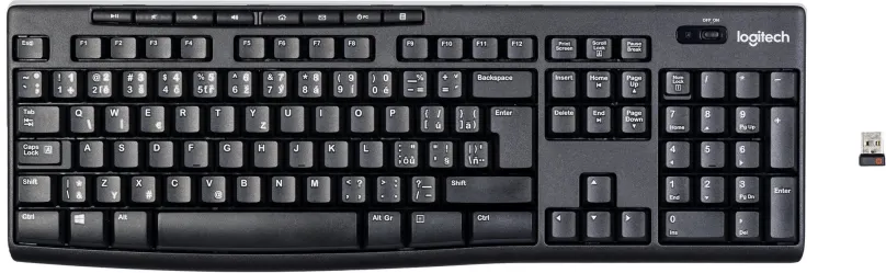 Klávesnica Logitech Wireless Keyboard K270 - SK/SK