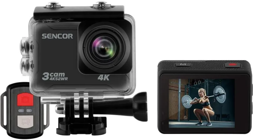 Outdoorová kamera Sencor 3CAM 4K52WR, 2" farebný displej, natáča 4K videá, integrovan