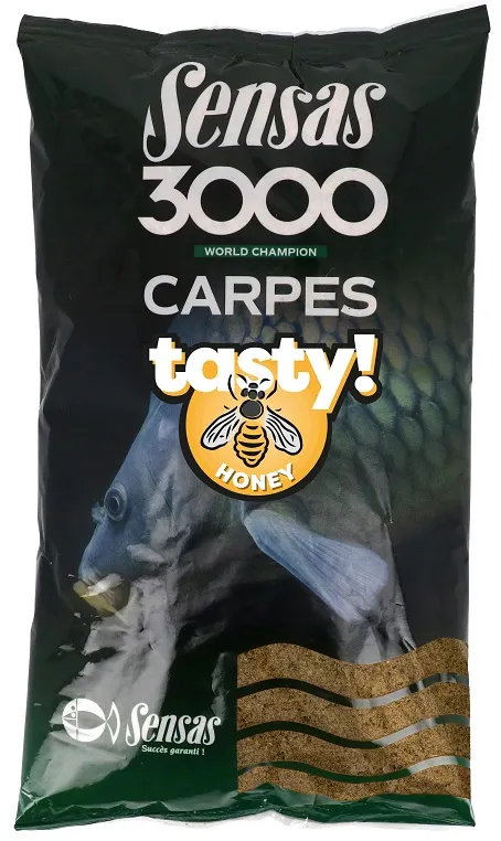 Sensas Vnadiaca zmes 3000 Carp Tasty Honey 1kg