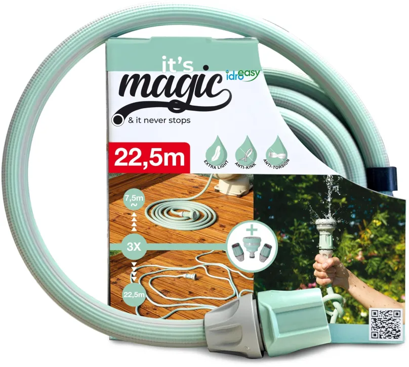 Záhradná hadica Idro Easy Magic Soft Smart 22,5m 1/2”