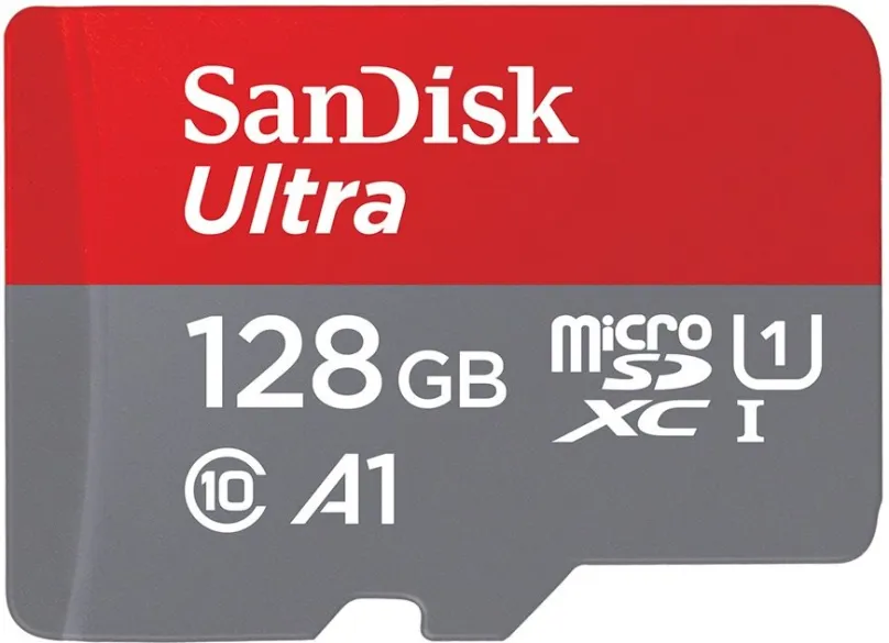 Pamäťová karta SanDisk MicroSDX Ultra 128GB + SD adaptér