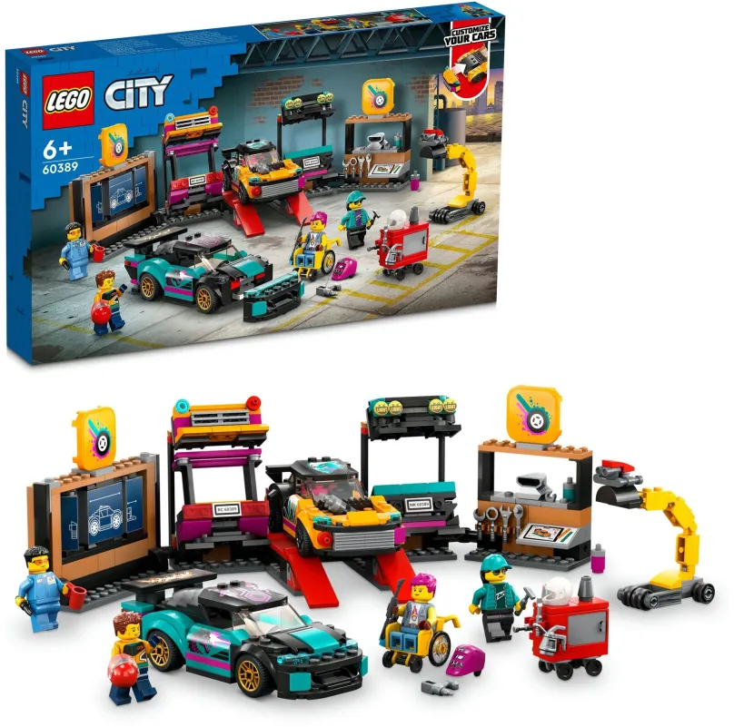 LEGO stavebnica LEGO® City 60389 Tuningová autodielňa