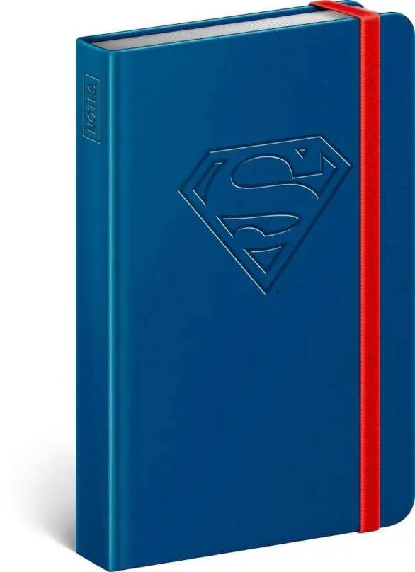 Zápisník PRESCOGROUP Superman - Logo, linajkový, 11 x 16 cm